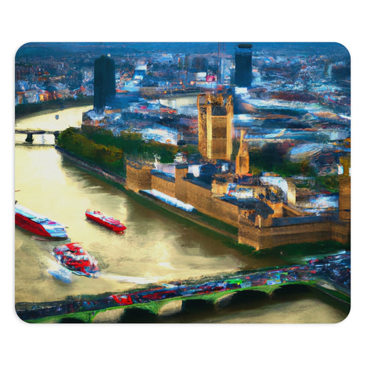 Painting of London III Mousepad