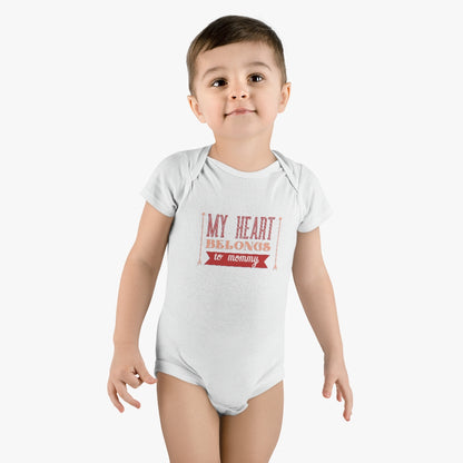 Belongs to Mommy Baby Short Sleeve Onesie