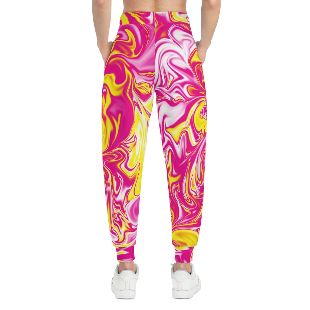 Pink/Yellow Joggers