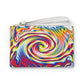 American Wave Clutch Bag