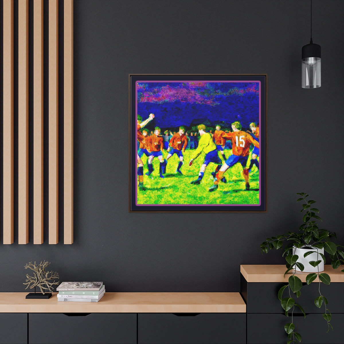 World Cup 2022 Van Gogh Canvas