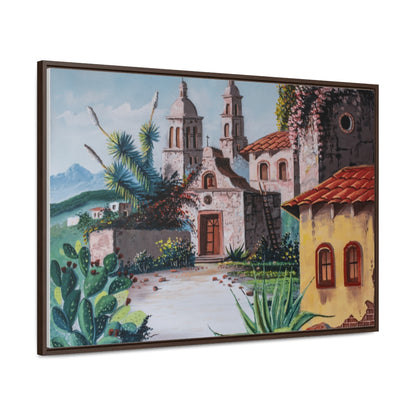 Mission style Church Canvas