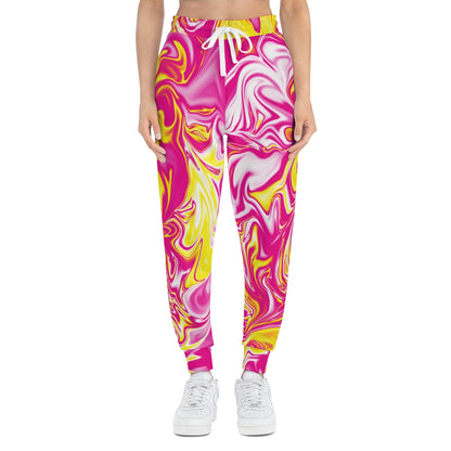 Pink/Yellow Joggers