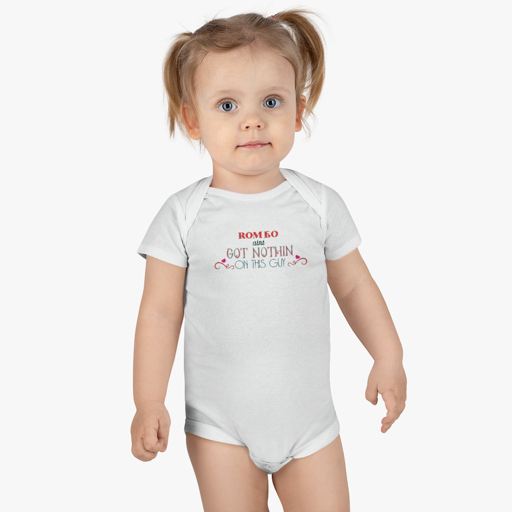 Little Italian Baby Short Sleeve Onesie