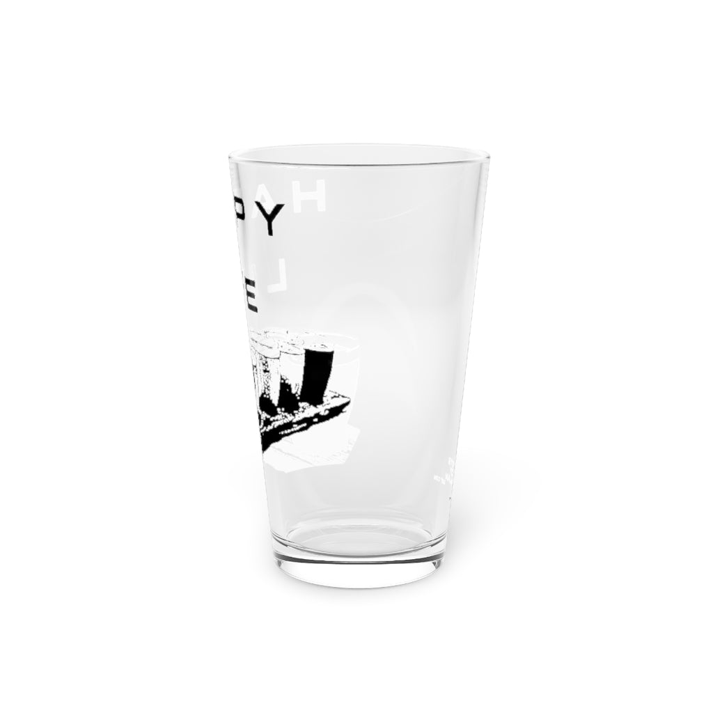 Happy Life Pint Glass