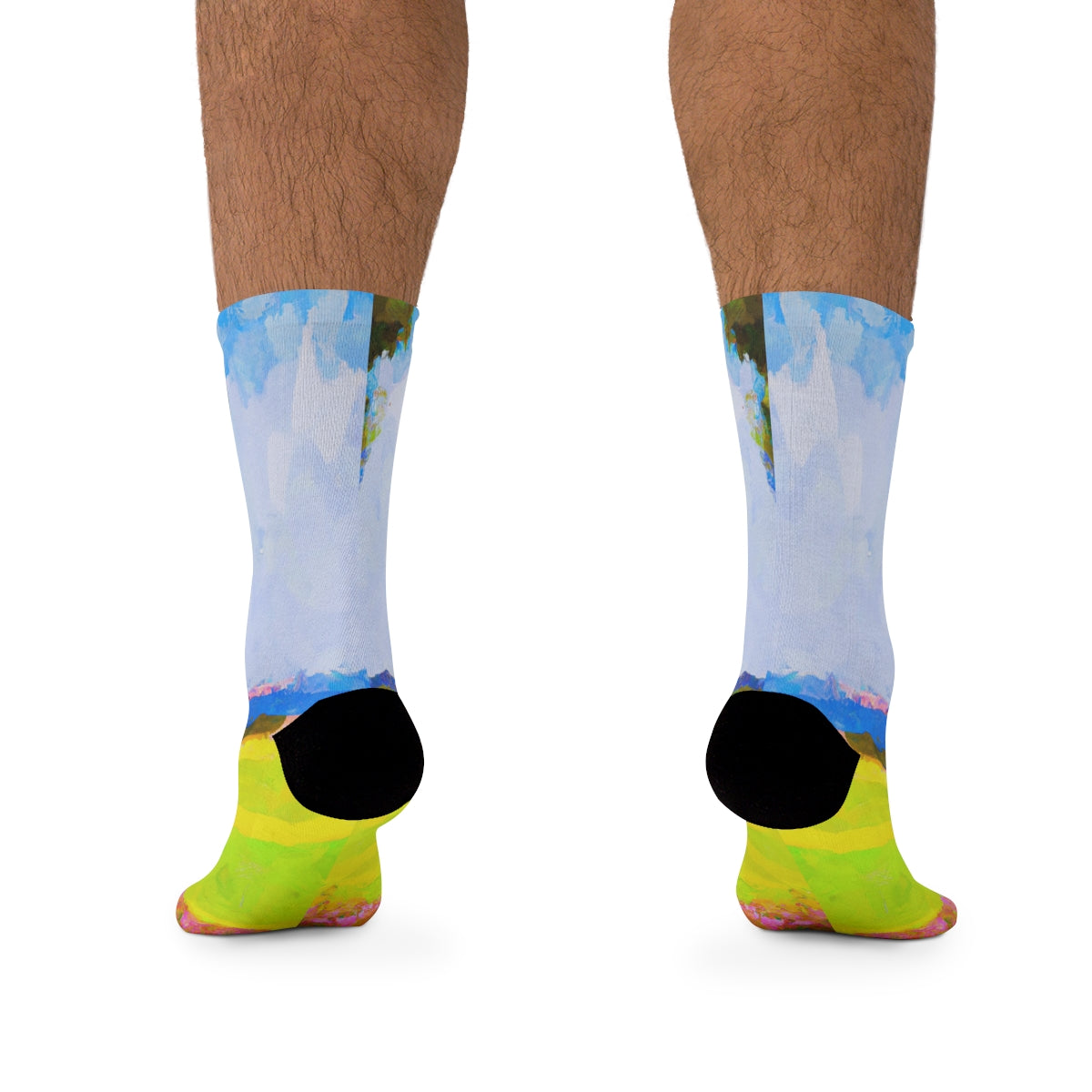 AI Golf Course II Socks