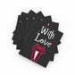 #4 Valentine's Day Greeting cards (8 pcs)