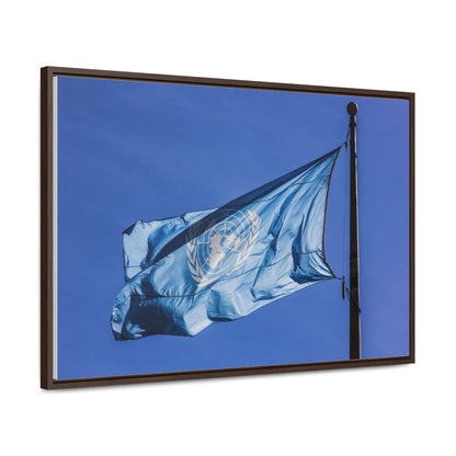 Arts by Dylan: UN Flag Canvas