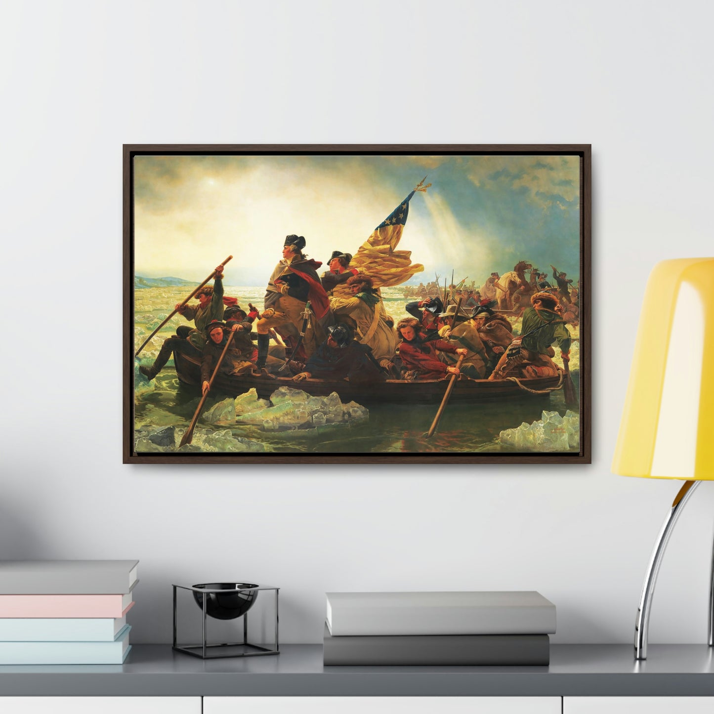 Arts by Dylan: Washington Crossing the Delaware Canvas