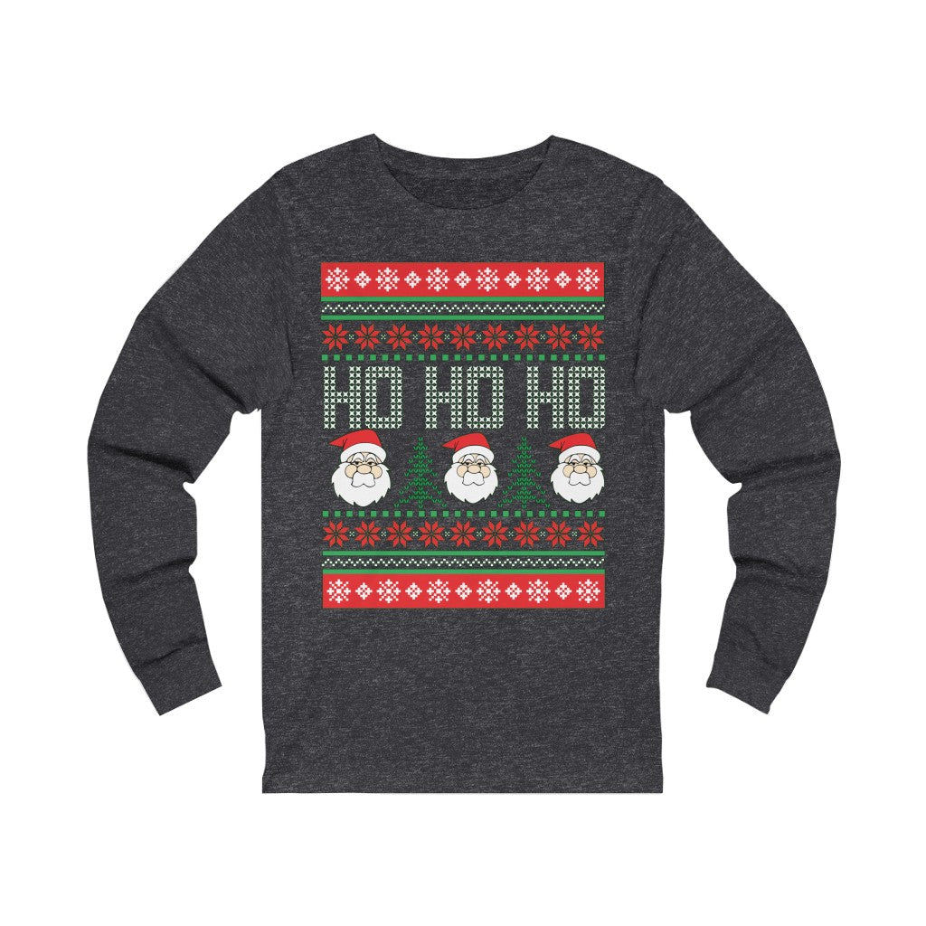 HO HO HO Long Sleeve Tee