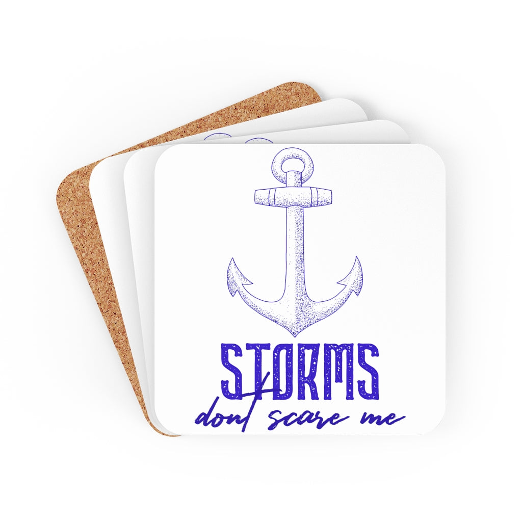 Storms Corkwood Coaster Set