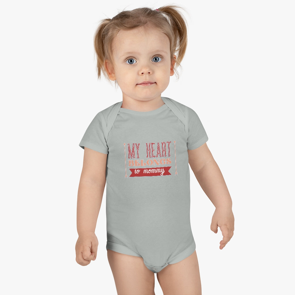 Belongs to Mommy Baby Short Sleeve Onesie