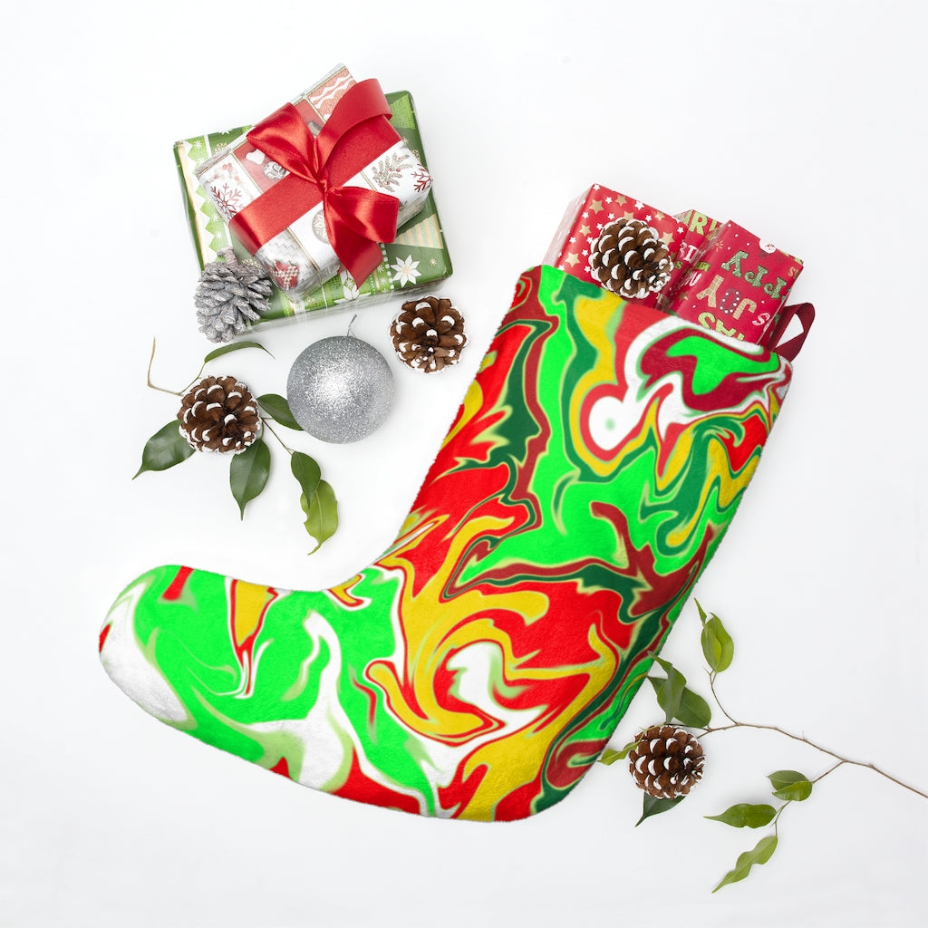 Tie Dye Christmas Stocking