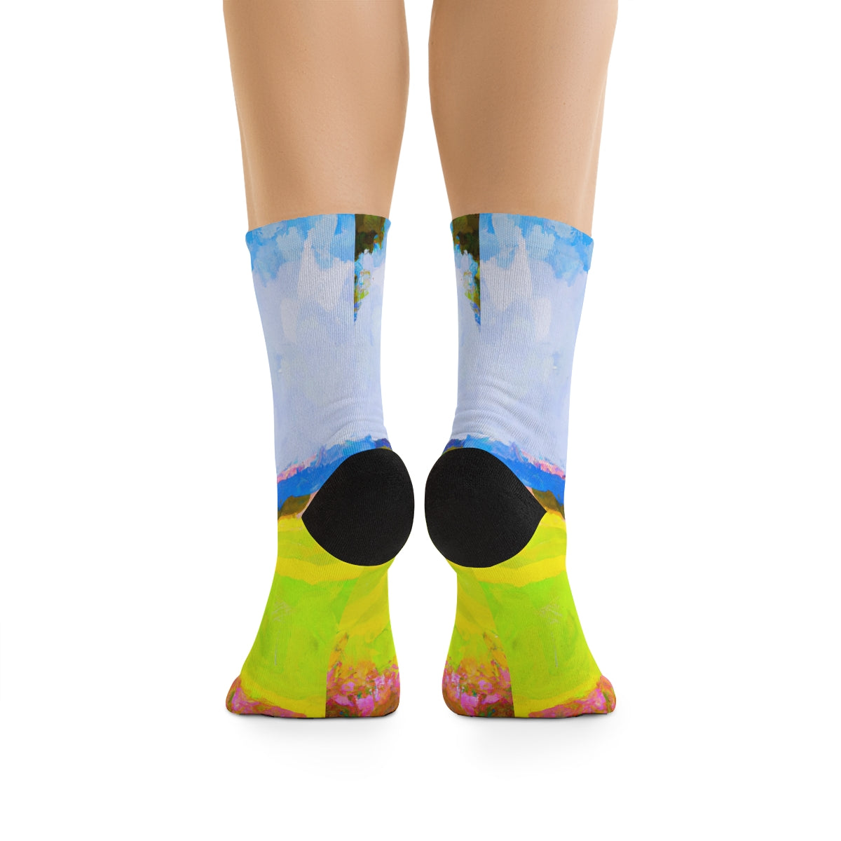 AI Golf Course II Socks