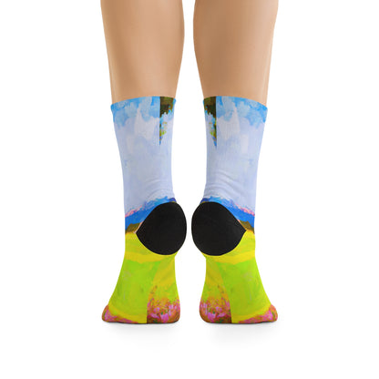 AI Golf Course II Socks