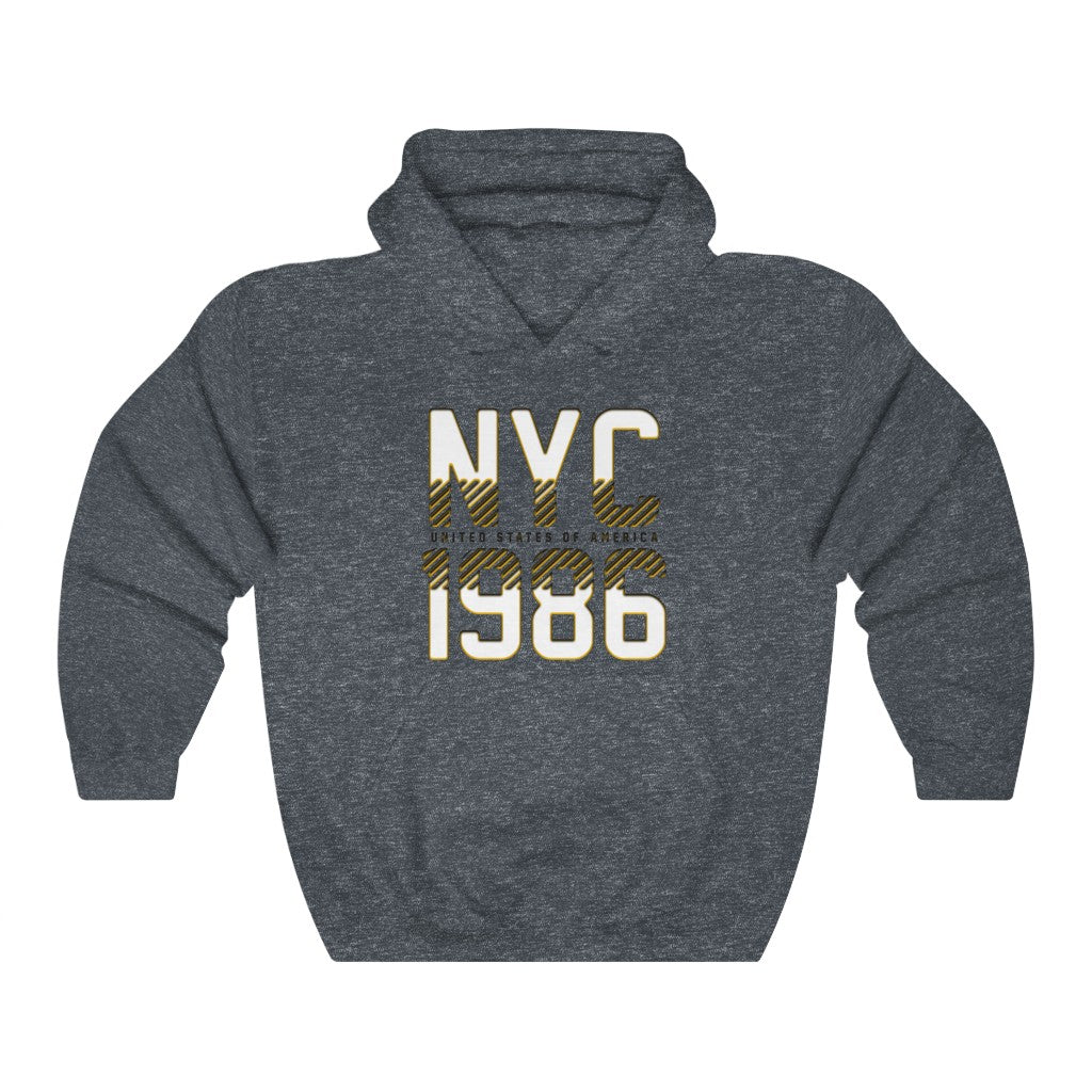 NYC 1986 Heavy Blend Hooded Sweatshirt