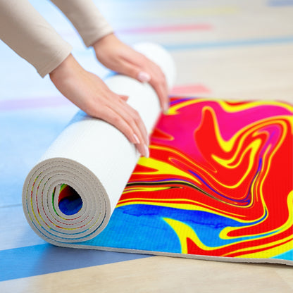 Tie Dye Yoga Mat