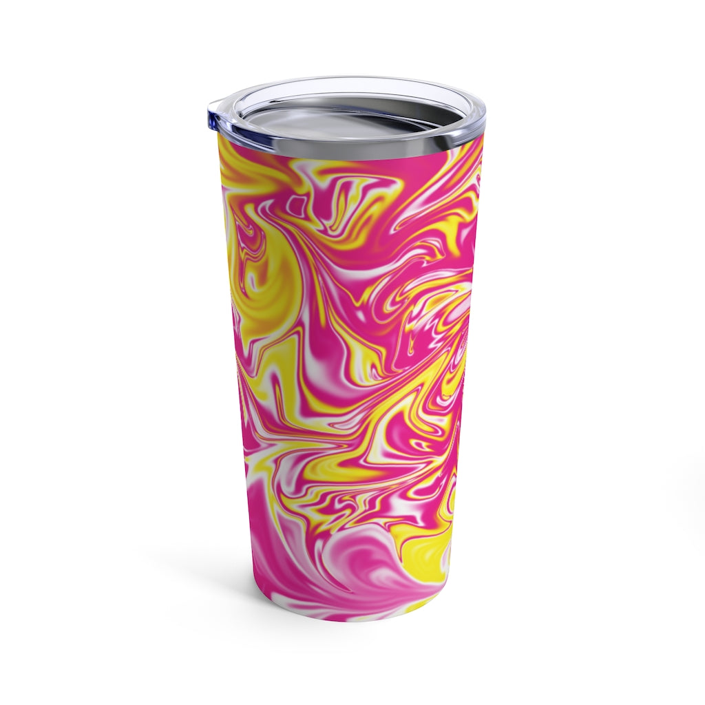 Pink/Yellow Tumbler 20oz