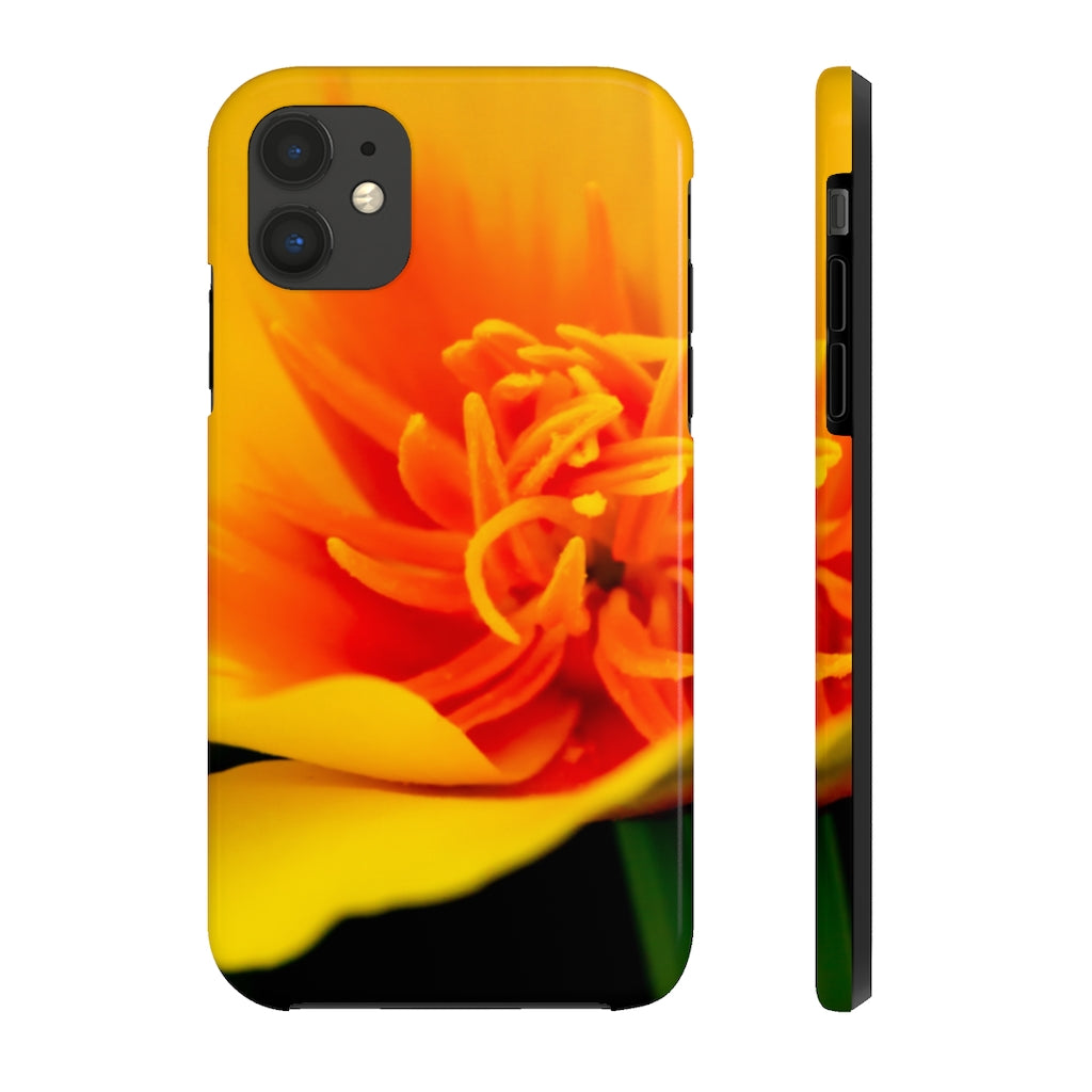 California Poppy Phone Cases