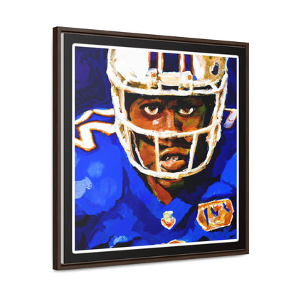 American Football Player Van Gogh Canvas