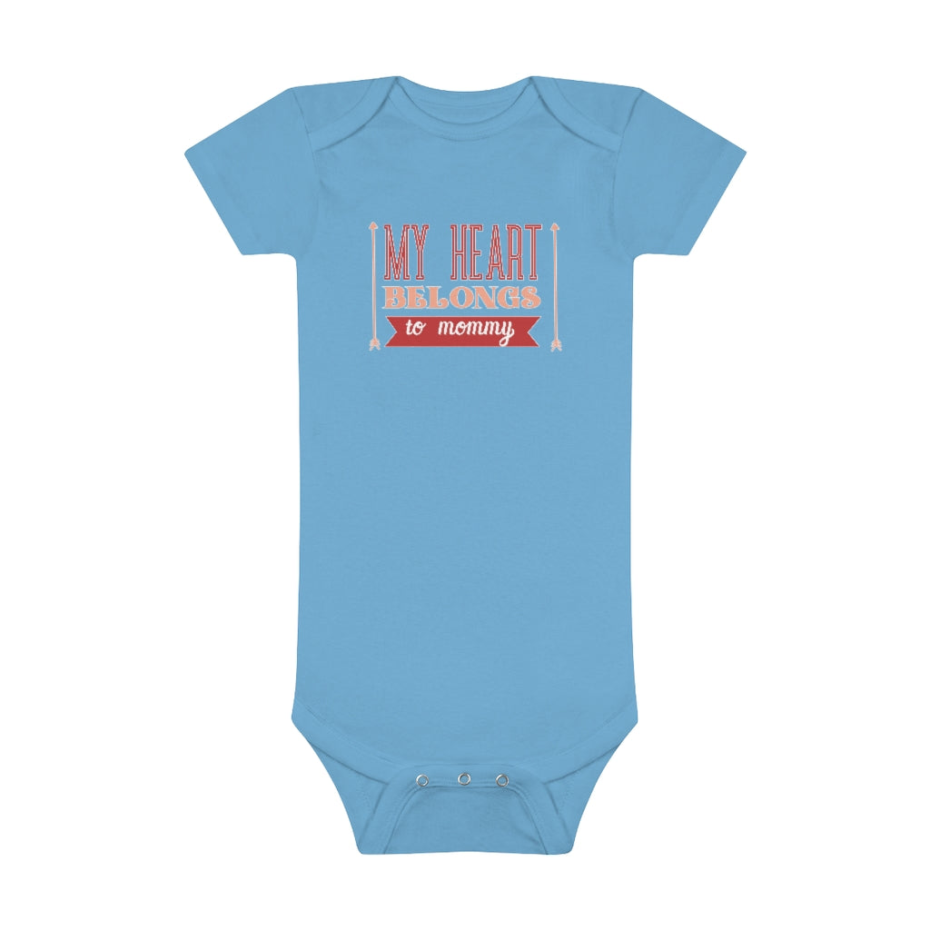 Belongs to Mommy Baby Short Sleeve Onesie