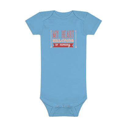 Belongs to Mommy Baby Short Sleeve Onesie