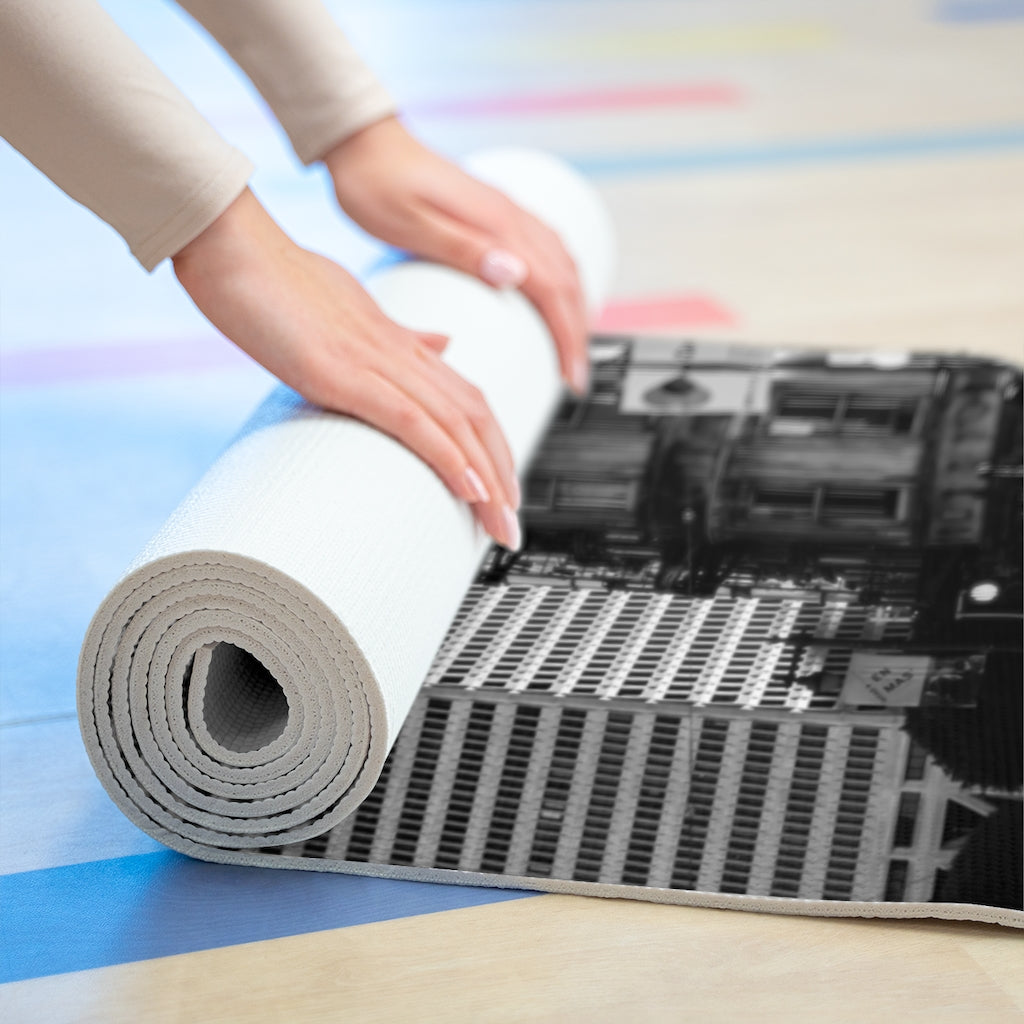 Iconic Broadway Street Photo Yoga Mat