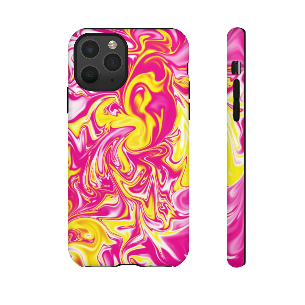 Pink/Yellow Tough Cases