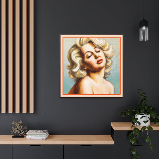 Portrait of Marilyn Monroe by Michelangelo Canvas