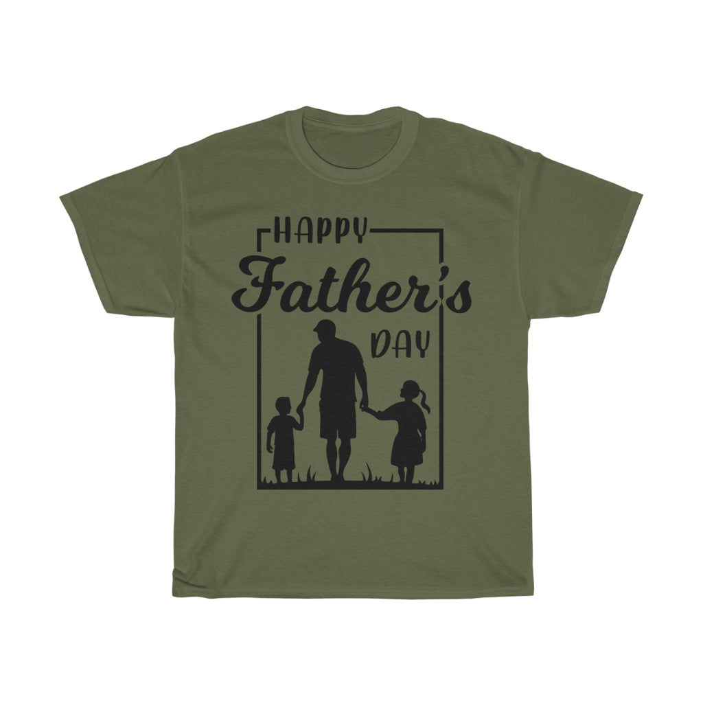 Happy Father's Day Black T Shirt