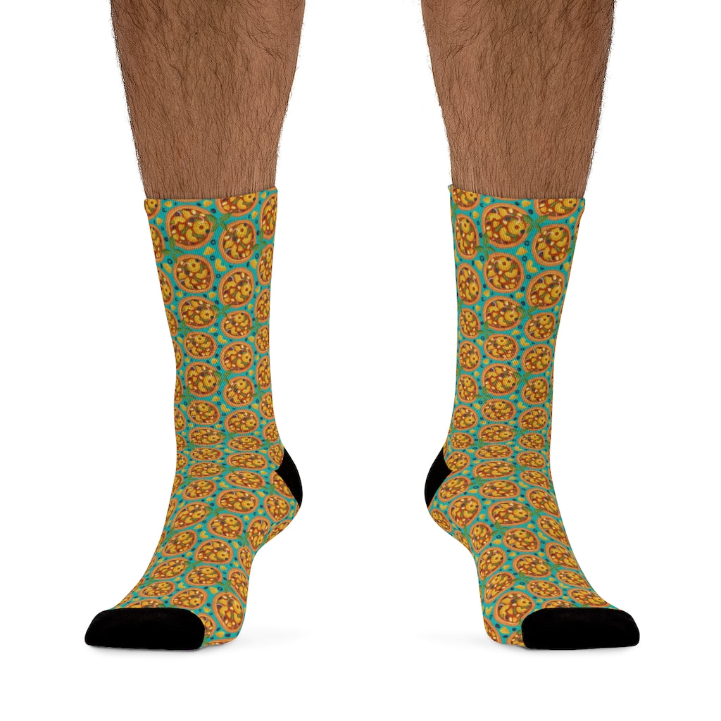 Ugly Pizza Socks