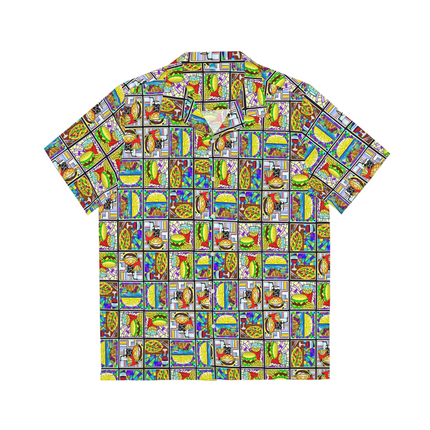 Stained Glass Men's Hawaiian Shirt