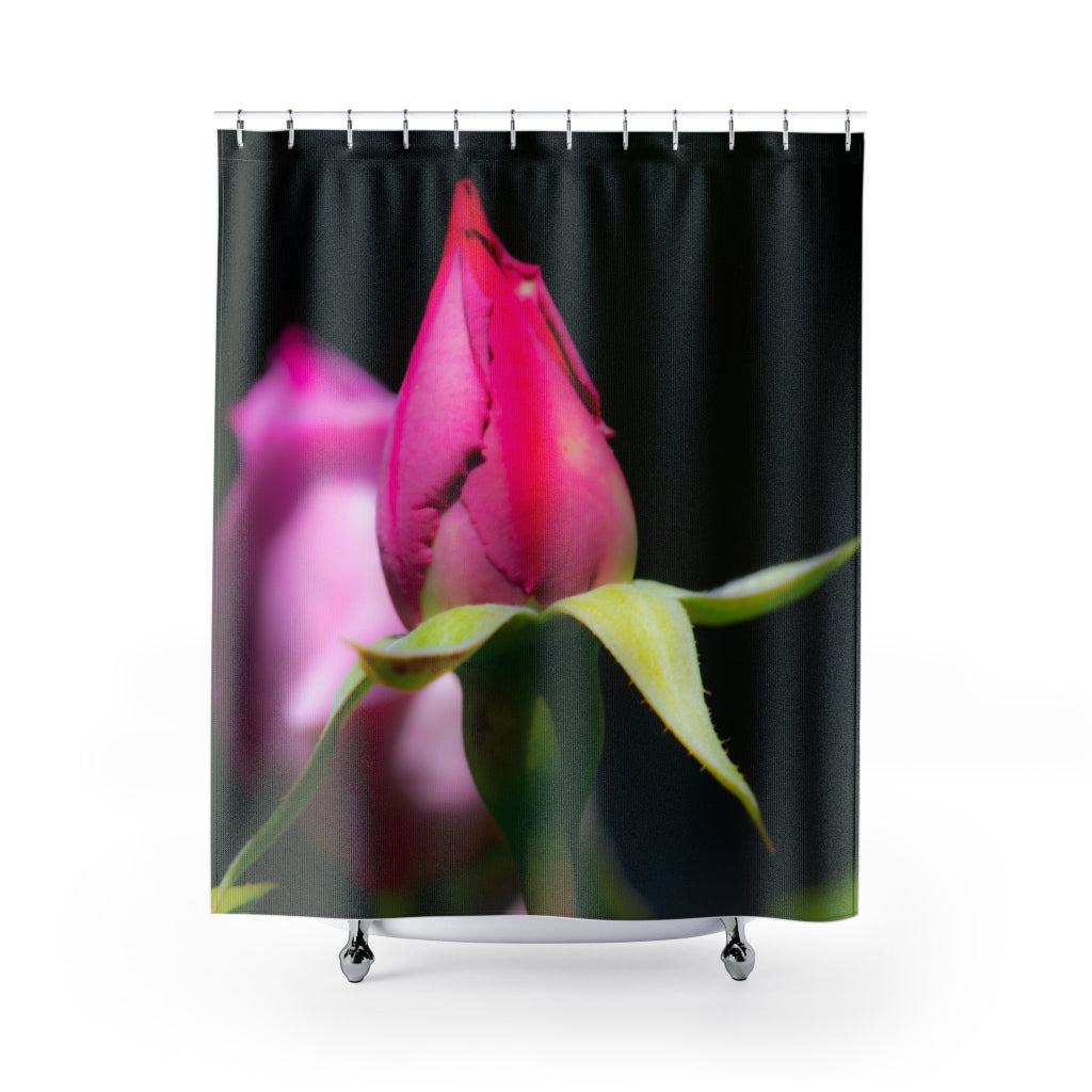 Red Rose Shower Curtains