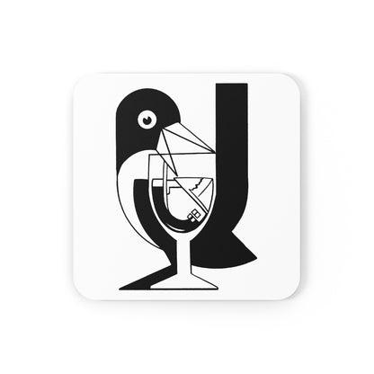 Thirsty Bird Coaster Set