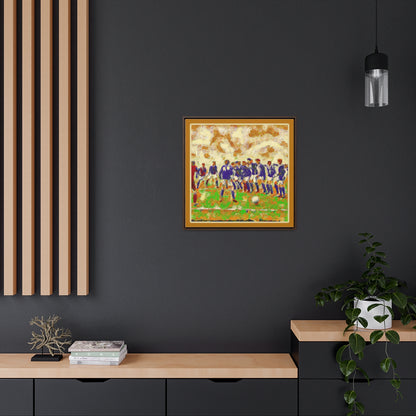 Free kick Van Gogh Canvas