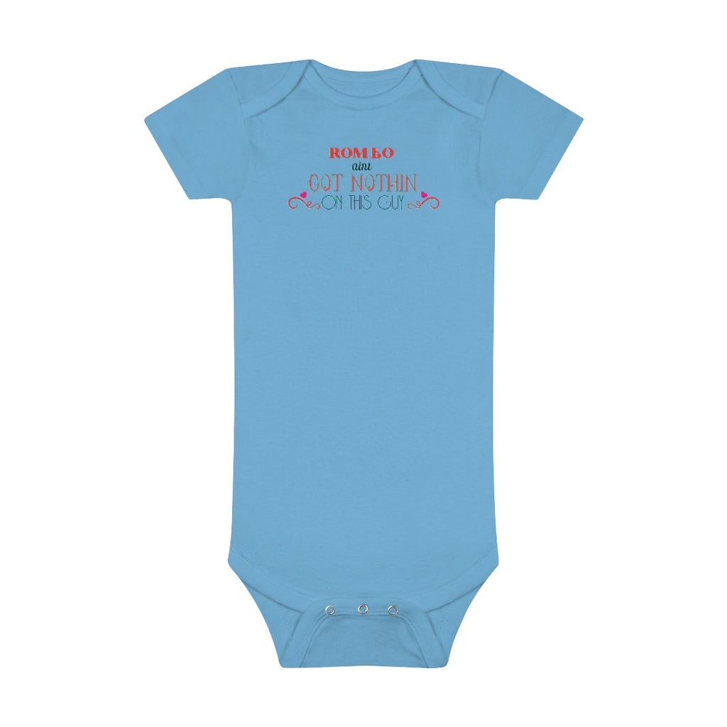 Little Italian Baby Short Sleeve Onesie