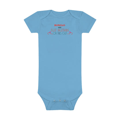 Little Italian Baby Short Sleeve Onesie