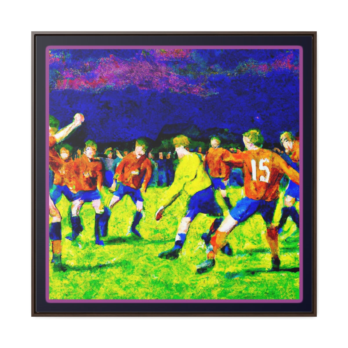 World Cup 2022 Van Gogh Canvas