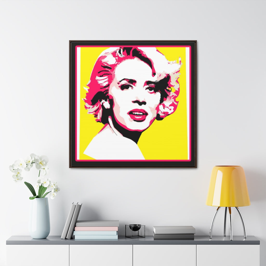 Portrait of Marilyn Monroe by Andy Warhol II (Ai generated) Canvas