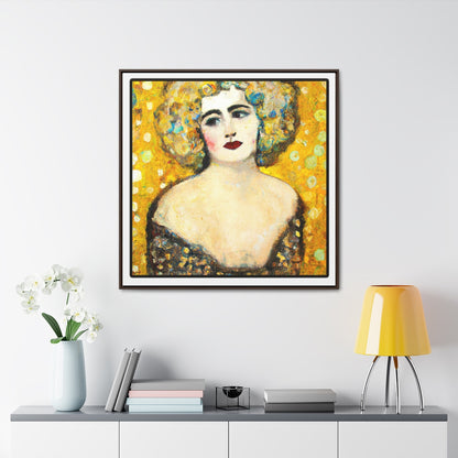 Portrait of Norma Jean by Gustav Klimt Canvas