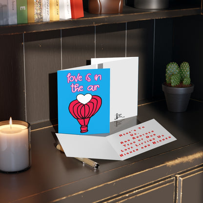 Keep Lifting Valentine's Day Greeting cards (8 pcs)