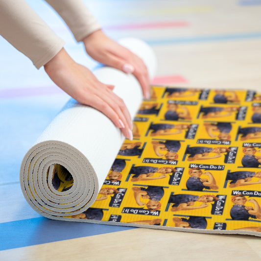 We Can Do It Yoga Mat