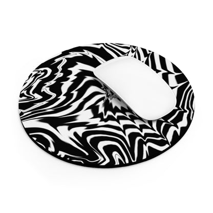 Black and White Mousepad