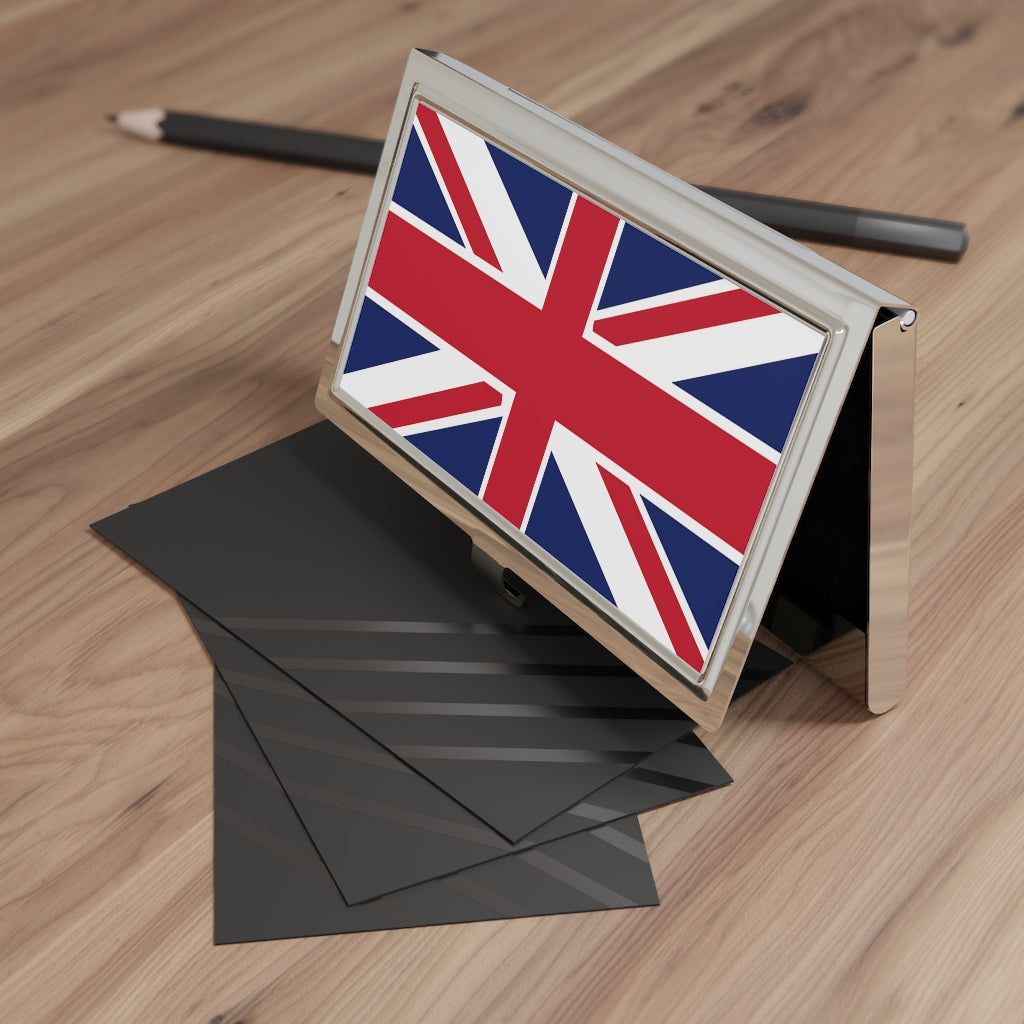 British Business Card Holder