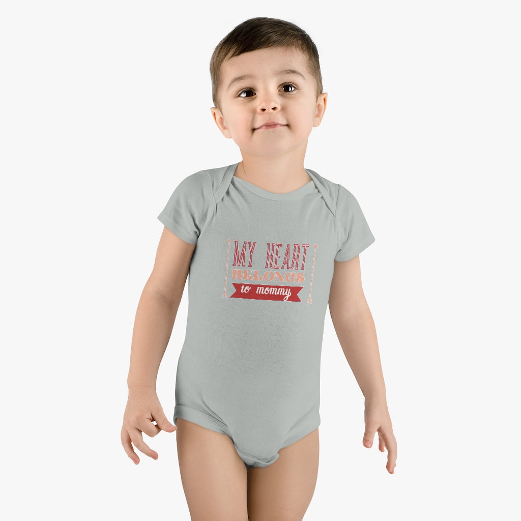 Belongs to Mommy Baby Short Sleeve Onesie