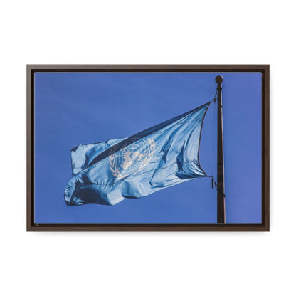 Arts by Dylan: UN Flag Canvas