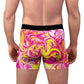 Pink/Yellow Men's Boxer Briefs