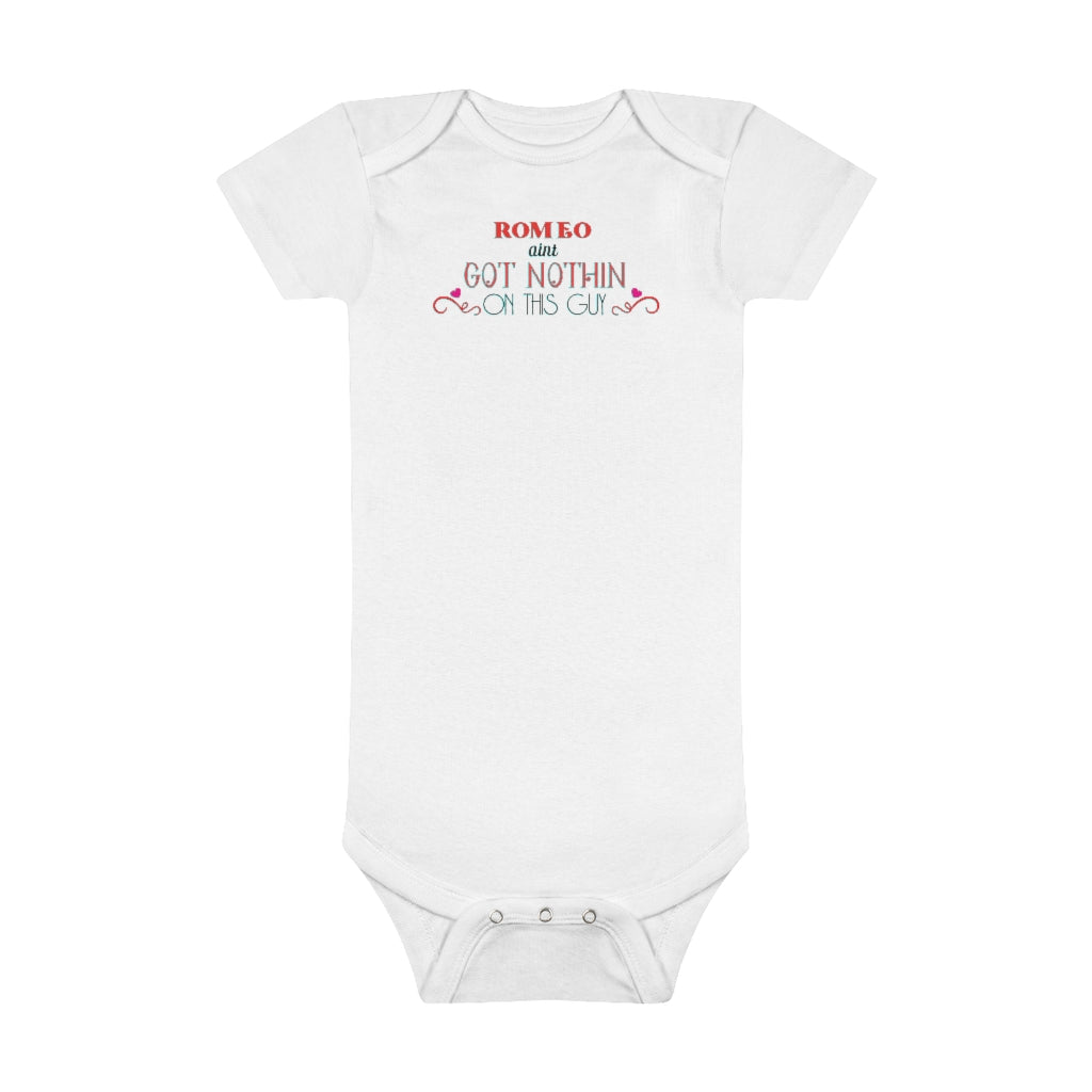 Little Italian Baby Short Sleeve Onesie