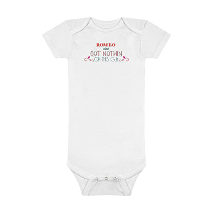 Little Italian Baby Short Sleeve Onesie