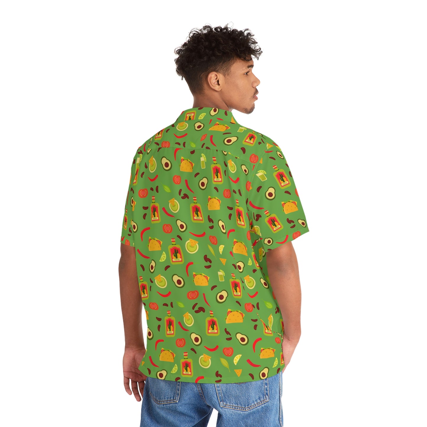 Tacos y Tequila Men's Hawaiian Shirt